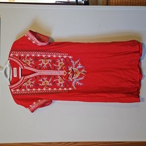 Women's Small embroidered dress